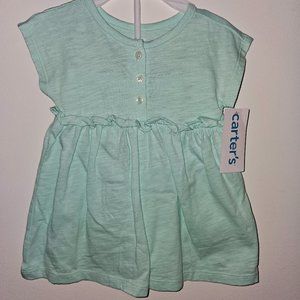 Light Blue/Greenish Summer Outfit For Kids